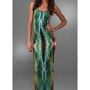 Torn by Ronny kobo Green maxi tank dress